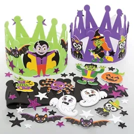 baker-ross-fe928-halloween-crown-kits-pack-of-3-make-your-own-halloween