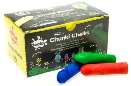 scola-chunki-chalk-40-pieces-assorted-colours-blending-wet-and-dry-use