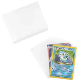 pack-of-100-trading-card-sleeves-66-x-92-mm-0-1mm-thickening-card-sleeves