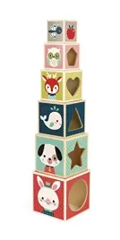 janod-baby-forest-6-cube-wooden-pyramid-early-learning-toy-stacking