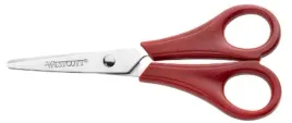 westcott-e-21594-00-kids-scissor-witch-cm-scale-pointed-tip-5-13-cm-red
