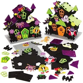baker-ross-ax257-halloween-haunted-house-craft-kits-pack-of-2-for