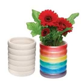 baker-ross-ax722-rainbow-ceramic-flowerpots-plant-pots-for-kids-decorate
