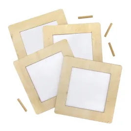 baker-ross-ax681-square-photo-frames-pack-of-4-photo-decorations-for