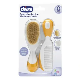 chicco-00006569000000-szczotka-grzebien-naturalne-wlosie-pomaranczowa