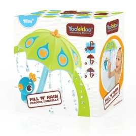 yookidoo-40323-parasolka-paw-zielona