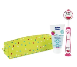 chicco-00012099100000-zestaw-pasta-szczotka-etui-hippo-3-6l