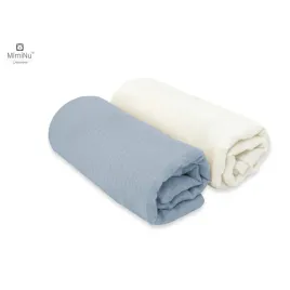 kieczmerski-pieluszki-75x75-cm-muslin-bawelna-100percent-smietanka-jeans-2-pak