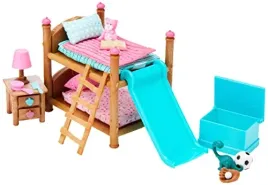 li-l-woodzeez-bunk-beds-playset-with-miniature-bedroom-furniture