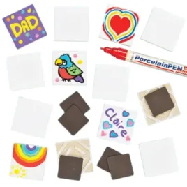 baker-ross-ek506-porcelain-ceramic-tile-magnets-pack-of-10-for-kids-to