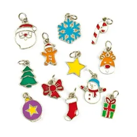 baker-ross-ef961-christmas-charms-ideal-for-jewellery-bracelet-necklace