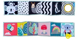 taf-toys-koala-clip-on-pram-book-double-sided-tummy-time-sensory-soft-baby