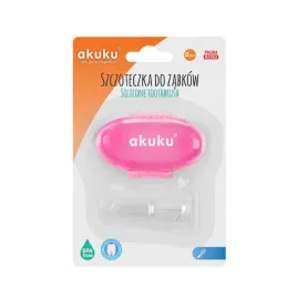 akuku-a0265-szczoteczka-silikonowa-w-etui-pink