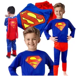 superman-stroj-superbohater-kostium-przebranie-122-128
