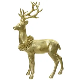 figurka-swiateczna-zloty-jelen-stojacy-tworzywo-sztuczne-395cm-1szt