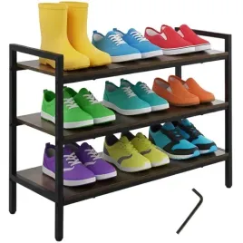 regal-na-buty-ruhhy-79-cm-3-polki-loft-czarno-brazowy-27038
