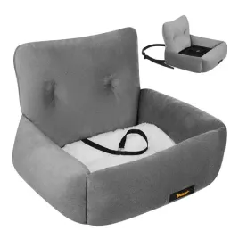fotelik-samochodowy-dla-psa-purlov-s-szary-44-35-30-cm