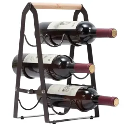 skladany-stojak-zelazny-na-wino-365x20x20cm-czarny