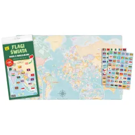 flagi-swiata-mapa-z-naklejkami