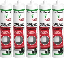 5x-den-braven-uszczelniacz-akrylowy-akryl-lekki-szpachlowy-280ml-bialy-fast