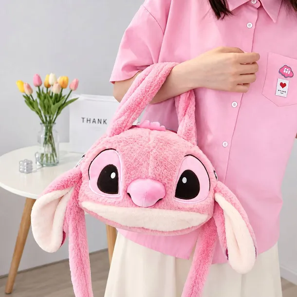 PLUSZOWA TORBA NA RAMIĘ STITCH MIĘKKA TOREBKA STICZ PREZENT STICH