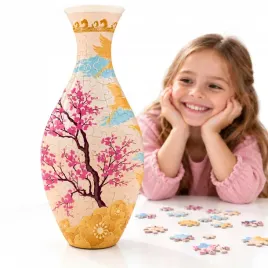 puzzle-przestrzenne-3d-wazon-sakura-zurawie-kwiatowy-wzor-dekoracja