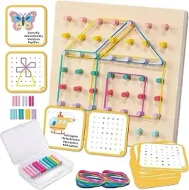 drewniana-gra-montessori-geoboard-z-kartami-i-paleczkami