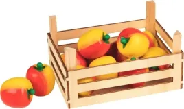 goki-owoce-w-skrzynce-jablka-drewniane-10-elementow-zabawka-edukacyjna