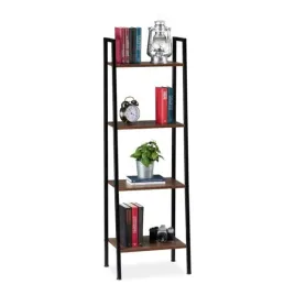 regal-industrialny-drabinka-4-polki-136x44x31-5-cm-relaxdays-ksiazki-salon