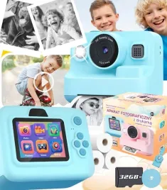 aparat-fotograficzny-z-drukarka-niebieski-wideo-gry-natychmiastowy-druk