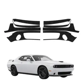 czarna-powloka-techniczna-grizzglass-heavyduty-black-na-front-do-dodge-challenger-gt-2015-2023-8w1