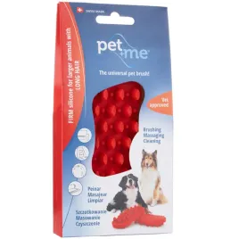 szczotka-do-siersci-dla-psa-pet-me-silicone-red-wzor
