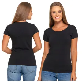 czarny-t-shirt-damski-koszulka-bawelniana-krotki-rekaw-klasyczna-moraj-r-l-bluzka-z-okraglym-dekoltem-gladka-basic-do-codziennych-stylizacji