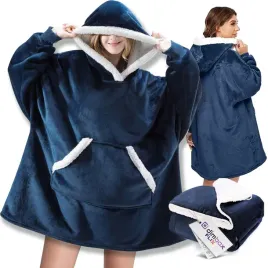 ciepla-bluza-koc-oversize-kocbluza-2w1-gruba-xxl-granatowa-futrzak-kocbluza-damska-narzutka-z-kapturem-z-mikrofibry-rozmiar-uniwersalny