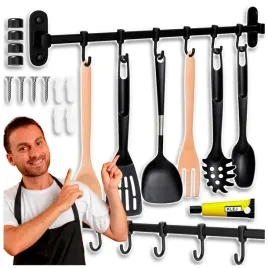 wieszak-na-przybory-kuchenne-reling-uchwyt-haczyki-organizer-do-kuchni-loft-drazek-50-cm-czarny-montaz-bezinwazyjny-lub-przykrecany