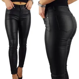 spodnie-goodies-modelujace-woskowane-skora-classic-czarne-damskie-casual-rozmiar-34-jednolite