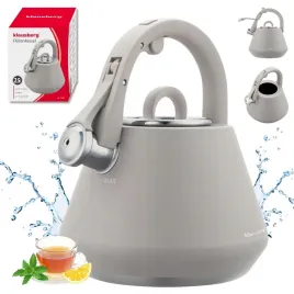 czajnik-z-gwizdkiem-stalowy-szary-mat-25l-klausberg-kb-7949-indukcja-gaz-imbryk-kuchenny-do-gotowania-wody-na-herbate