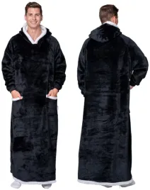 koc-bluza-oversize-ciepla-gruba-kocobluza-2w1-xxl-czarna-futrzak-do-kostek-polarowa-odziez-domowa-z-kapturem-dlugi-rekaw