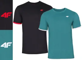 koszulka-meska-4f-komplet-2-szt-t-shirt-podkoszulek-zestaw-tz55-l-bawelniane-logo-okragly-dekolt-gramatura-180-g-m