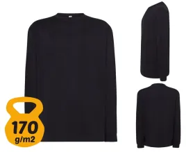 koszulka-meska-t-shirt-bluzka-z-dlugim-rekawem-jhk-170-gr-czarny-s-bawelniana-odziez-casual-okragly-dekolt-gladka