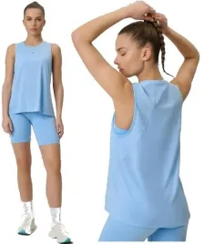 4f-damski-luzny-top-treningowy-szybkoschnacy-t-shirt-koszulka-tfslf0767-xs-bluzka-sportowa-do-fitnessu-na-silownie-poliester-niebieska-gladka