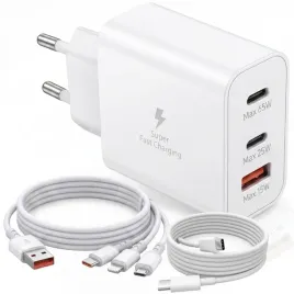 szybka-ladowarka-sieciowa-usb-c-65w-do-telefonu-pd-qc-kabel-3w1-zasilacz-do-smartfona-3-urzadzenia-naraz-przewod-12-m-microusb-lightning
