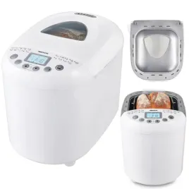 wypiekacz-do-chleba-bialy-550w-19-programow-automat-do-dzemow-owsianek-bochenek-1-kg-nieprzywierajaca-forma-regulacja-zarumienienia