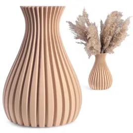 wazon-na-kwiaty-bezowy-boho-nietlukacy-25-cm-nowoczesny-wazon-dekoracja-plastikowy-pojemnik-na-bukiet-do-salonu