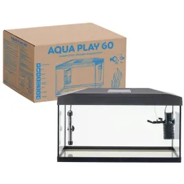 aqua-play-60-zestaw-akwarium-proste-pokrywa-led-dandn-zbiornik-dla-rybek-54-l-prostokatny-z-filtrem-i-grzalka