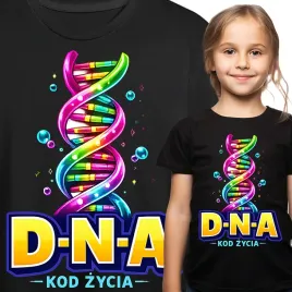 koszulka-dziecieca-dna-kod-zycia-nauka-geek-z-nadrukiem-dla-dziewczynki-5-6