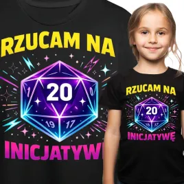 koszulka-dziecieca-rzucam-na-inicjatywe-rpg-z-nadrukiem-dla-dziewczynki-5-6
