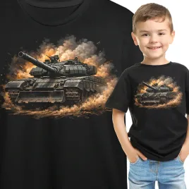 koszulka-dziecieca-czolg-pt-91-twardy-wojskowa-z-nadrukiem-dla-chlopca-7-8