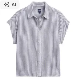 koszule-gap-oversized-linen-blend-xl-niebieski
