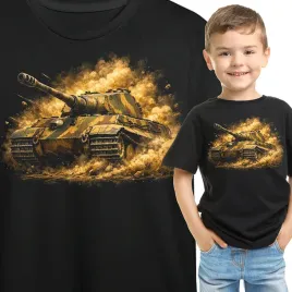koszulka-dziecieca-czolg-tiger-ii-wojskowa-z-nadrukiem-t-shirt-dla-chlopca